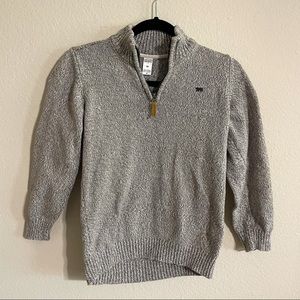 Carters Kid gray heather sweater size 12